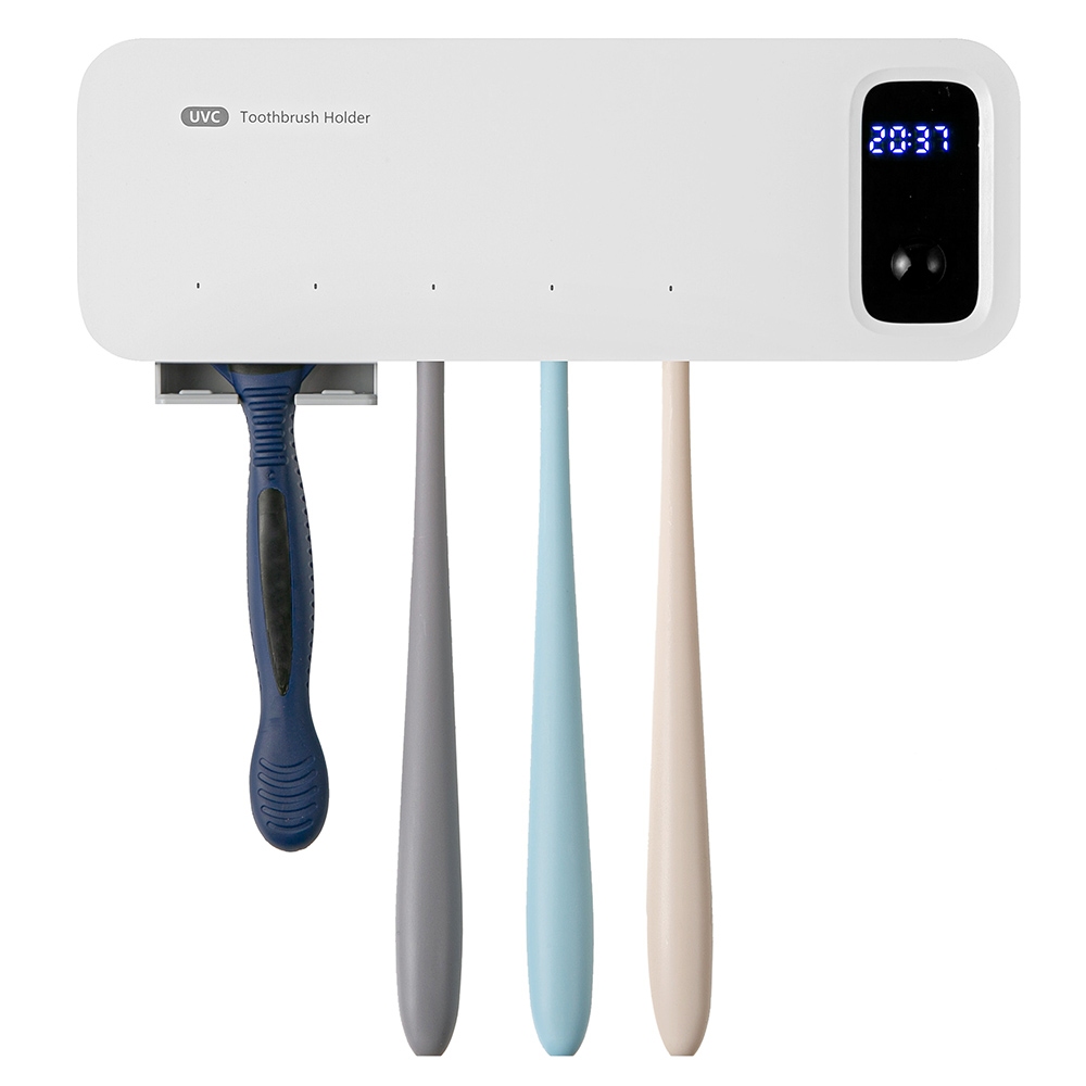 Smart Sensor UVC Toothbrush Sterilizer