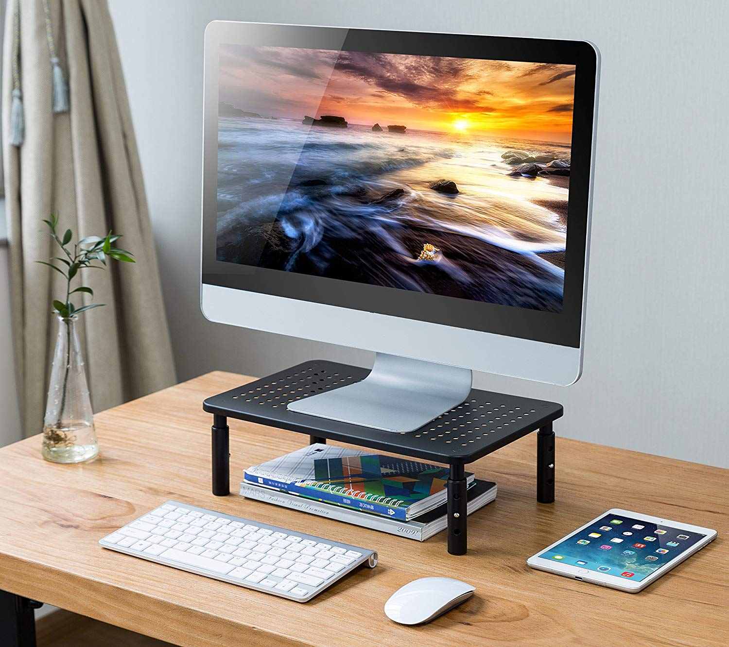 Universal Tabletop Monitor Riser